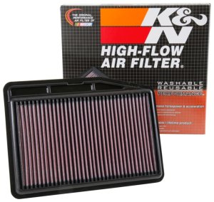 Kia K5 Performance Air Intake - K&N Engineering - High-Flow, Reusable - `12-`15